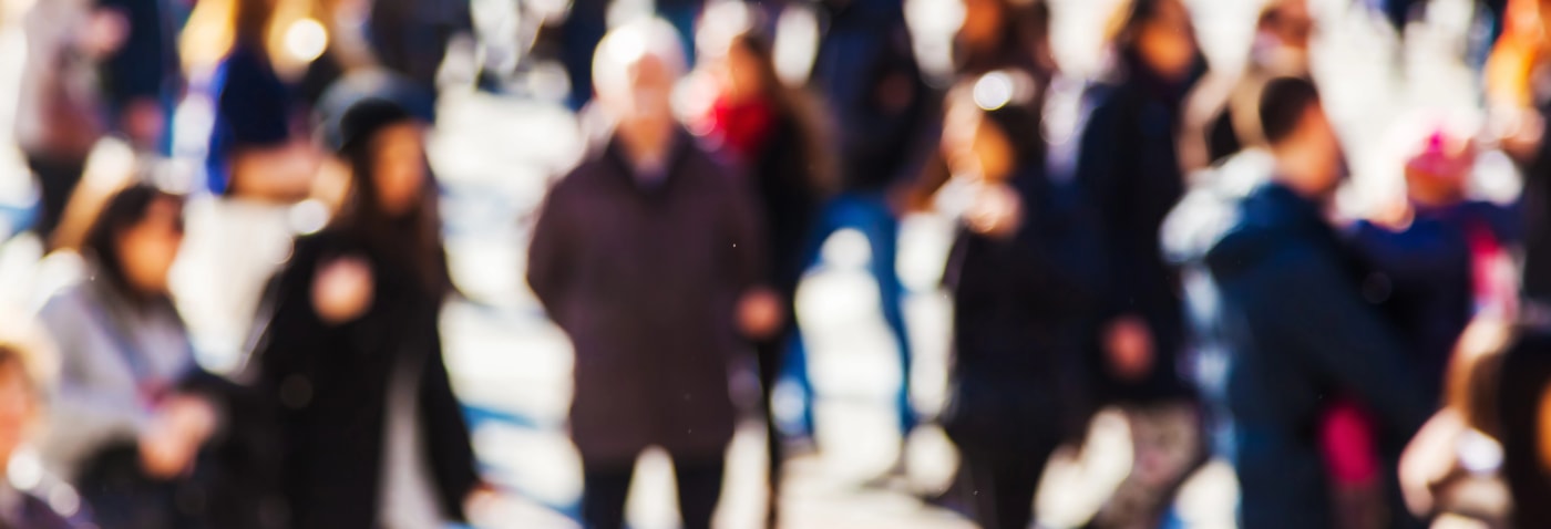 crowd walking Savannah